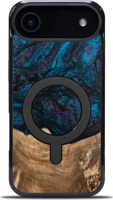 Produktbild von Holzhülle für iPhone Air, Bewood Unique Planets Neptun für MagSafe
