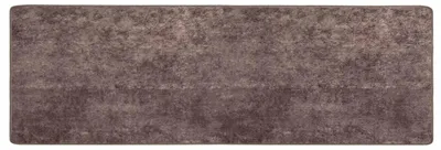 Produktbild von vidaXL Teppichläufer MARSA Grau 100 x 300 cm Polyester und PVC