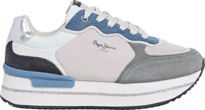 Produktbild von Pepe Jeans Rusper Glitter Sportschuhe Grau EU 37 Damen Grau EU 37