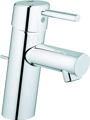Produktbild von Grohe Einhand-Waschtischbatterie CONCETTO DN 15, Zugstangen-Ablaufgarnitur 1 1/4" chrom