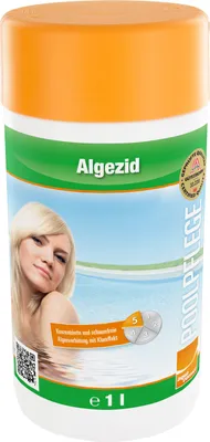 Produktbild von Algezid Pool flüssig, 1l, Algenvernichter, Wasserpflege