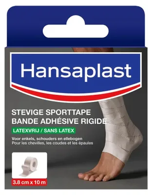 Productafbeelding van Hansaplast 48423 Hansaplast Tape ROBUSTES SPORTTAPE 48423 weiß 3,8 cm x 10,0 m, 1 Rolle