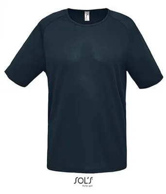 Image de SOLs 11939 | T-shirt de sport raglan pour homme - Couleur : Bleu pétrole - Taille : L