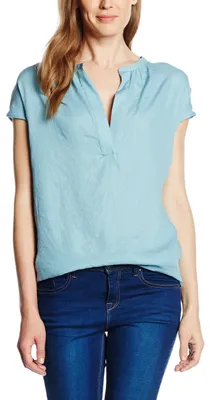 Immagine prodotto di Camicetta da donna con vestibilità standard e scollo rotondo