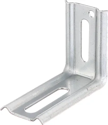 Produktbild von Alberts Verstellwinkel | 90°-Winkel, geprägt, mit Langloch | sendzimirverzinkt | 70 x 50 x 30 mm | 50er Set