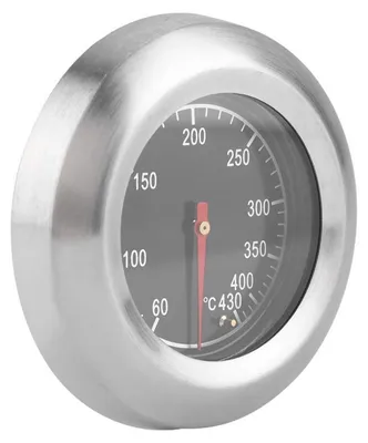 Store_8 - BBQ-Thermometer - Edelstahl - Langlebig und präzise - Temperaturmesser für Grillen - Geeignet für Grill und