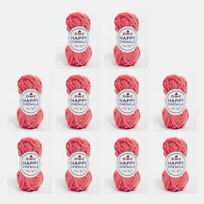 Produktbild von 10x DMC Happy Chenille – 100 % Polyester Samtgarn (Color 32)