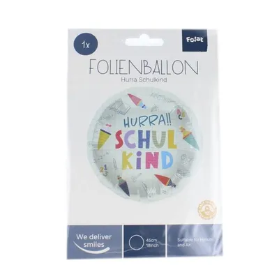 Produktbild von Folienballon - Schulanfang - Ø ca. 45 cm