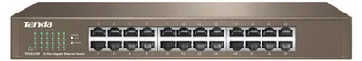 Produktbild von Tenda 24-port Gigabit Ethernet Switch, Unmanaged, Vollduplex, Rack-Einbau