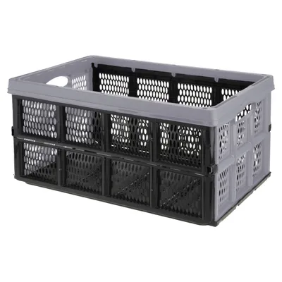 Produktbild von Klappbox stapelbar 32 L Transportbox 48X35X24CM Einkaufskiste klappbar