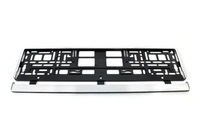 Produktbild von Chrom-Nummernschildhalter für Platte 520x110mm