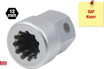 Imagen del producto de KS Tools 460.2619, color plateado, acero cromo-vanadio, 16 mm, 17 g