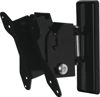 Produktbild von B-TECH Wandhalterung 100x100 -20kg bis 28''/neig/dreh/schwarz