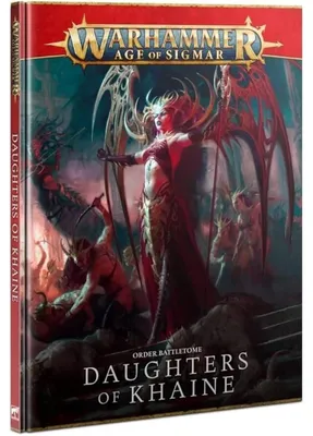 Produktbild von Warhammer Age of Sigmar Daughters of Khaine Battletome Englisch