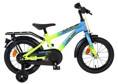 Obrázok produktu pre Detský bicykel Volare Thombike – pre chlapcov – 14 palcov – modrý/žltý