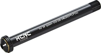 Produktbild von Kcnc Kqr08 Al6061 Shimano/fox Steckachse Vorne Schwarz 15 x 100 mm Schwarz 15 x 100 mm