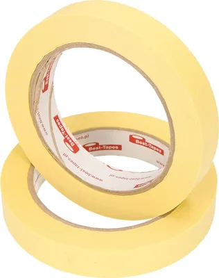 Obrázek produktu pro KOTARBAU® Ochranná papírová maskovací páska žlutá 19 X 50 mm Sada 2 ks