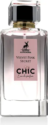 Productafbeelding van Maison Alhambra Chic Velvet Pink Secret Eau de Parfum, 100 ml (damesparfum)