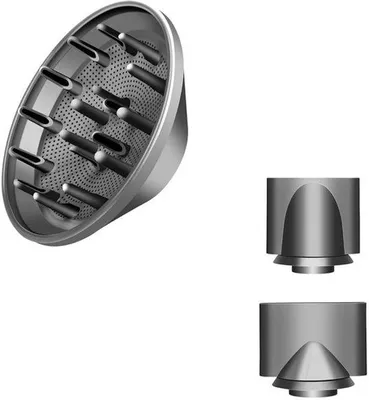 Productafbeelding van Haardiffusor voor föhn - Geschikt voor modellen Hd01, Hd02, Hd03, Hd04, Hd08, Hd15 - Föhn diffuser - Styling-diffusor / Stijldiffusor