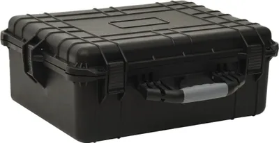 Image de Valise de vol portable Noir 55x43x21 cm PP