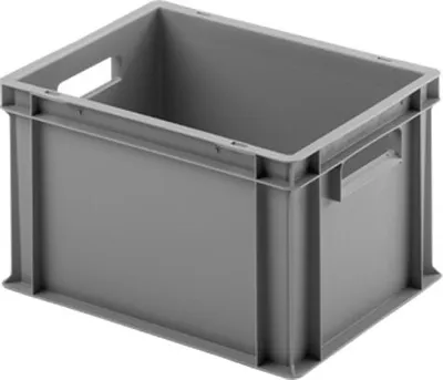 Produktbild von Eurokasten Industrie Behälter grau 400x300x235 mm