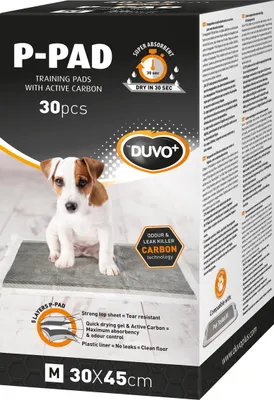 Image de Duvo+ Tapis pour chiots P-PAD Carbon, Taille : M