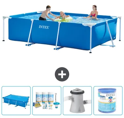 Obrázek produktu pro Obdélníkový bazén s rámem - 300x200x75 cm - 5 dílů, model S30149