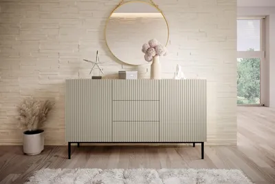 Zdjęcie produktu dla KOMODA Z SZUFLADAMI szafka do salonu sypialni GLAMOUR 150 cm NOWOCZESNA