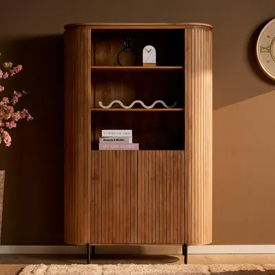 Productafbeelding van StarFurn Wandkast Solana 115cm Naturel