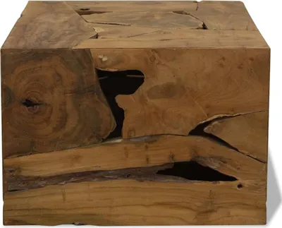 Produktbild von vidaXL Couchtisch 50x50x35 cm Teakholz Braun