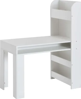 Produktbild von Kinderarbeitsplatz Schreibtisch mit Ablage 90x50x110 cm schmal