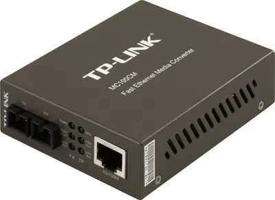 Obrázok produktu pre TP-Link MC100CM, 1000 Mbit/s, IEEE 802.3, IEEE 802.3u, IEEE 802.3x, Gigabit Ethernet, 1000 Mbit/s, 100BASE-FX, Cat3, Cat4, Cat5, Cat5e