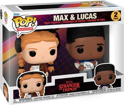 Obrázok produktu pre Funko Pop! Stranger Things - Zestaw figurek Max & Lucas 2 szt.
