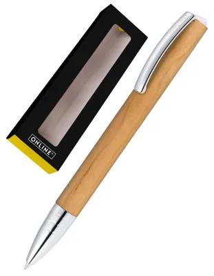 Obrázok produktu pre ONLINE® 36122 ONLINE® Kugelschreiber Vision Nature Maple, Schreibfarbe: schwarz, 1 St.