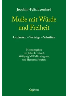 Obrázek produktu pro Muße mit Würde und Freiheit