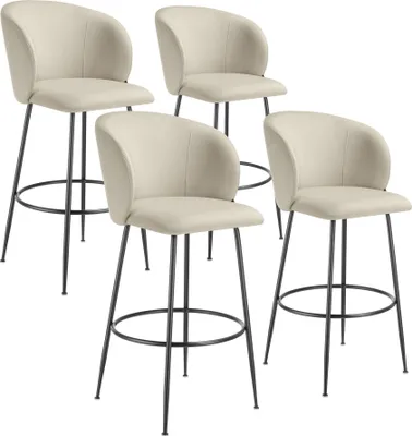 Produktbild von tectake® Barstuhl Luana 51 x 60 x 106 cm, Belastbarkeit 120 kg