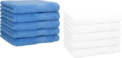 Produktbild von Betz 10 Stück Gästetücher 30x50 cm PREMIUM 100% Baumwolle Set Farbe: