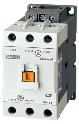 Obrázek produktu pro Jistič Schütz 50A, 3P, 22kW, 230V AC, 1Z1R, typ MC-50a, 230VAC, 1a1b, číslo dílu 1380006900