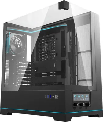 Produktbild von darkFlash Darkflash DY450 PRO computer case (black) + 1 fan