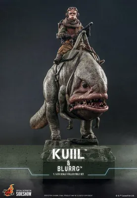 Produktbild von Kuiil und Blurgg, Figure im Maßstab 1:6 - Hot Toys - The Mandalorian