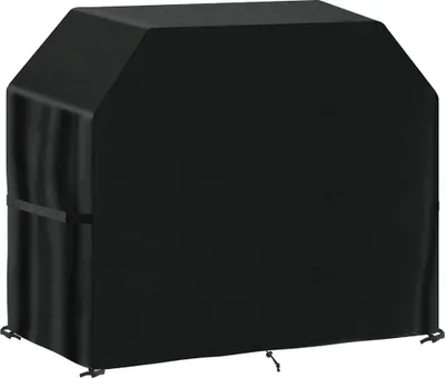 Produktbild von Wasserdichte Grillabdeckung aus Oxford-Gewebe für Gasgrills - Schützt vor Staub und Schmutz - Geeignet für Brinkmann Char Broil und Holland - 117 x 66 x 117 cm