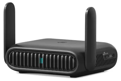 Produktbild von TP-Link BE3600 Wi-Fi 7, Wi-Fi 7 (802.11be), Dual-Band (2,4 GHz/5 GHz), Ethernet/LAN, Schwarz, Tragbarer Router