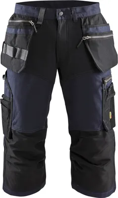 Produktbild von Blakläder® Piratenhose Stretch Dunkel 1597 1343 in div. Farben, Farbe:dunkel marineblau/schwarz, Größe:46
