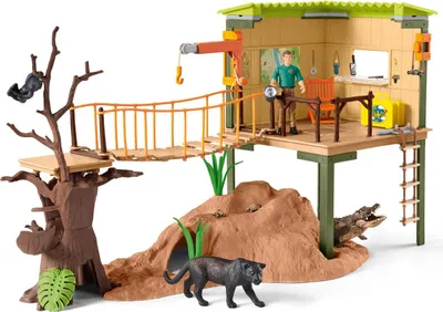 Image de Schleich 42507 Station d'aventure Wild Life