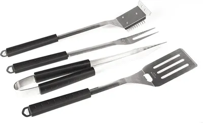 Produktbild von Koffer mit 4 Zubehörteilen aus Edelstahl für SOMAGIC-Grill