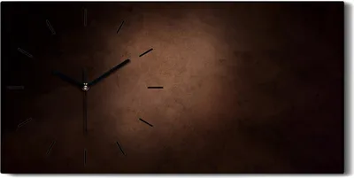 Produktbild von Wohnzimmer-Bild Leinwand Uhr Geräuschlos 60x30 Malerei Abstrakte Kunst - schwarze Hände