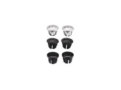 Produktbild von BBB Cycling BBB Lenkerstopfen 2 st. schwarz schwarz - sicherer Lenkerabschlus...