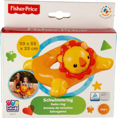 Produktbild von Fisher Price Schwimmring Schwimmreifen Schwimmhilfe Löwe 59x55x33cm