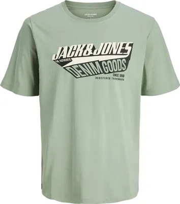 Image de T-shirt à manches courtes Jack & Jones Logo 2 Col, vert, XL, homme, vert, XL