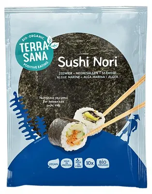 Produktbild von TERRASANA Sushi Nori 25g